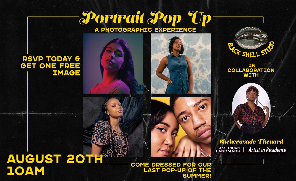 ORLANDO: Our next pop-up is happening august 20th at 10am. Come dressed up, or down, just as long as you come as you are! 📸🐚 RSVP to get one free image eventbrite.com/e/portrait-pop…