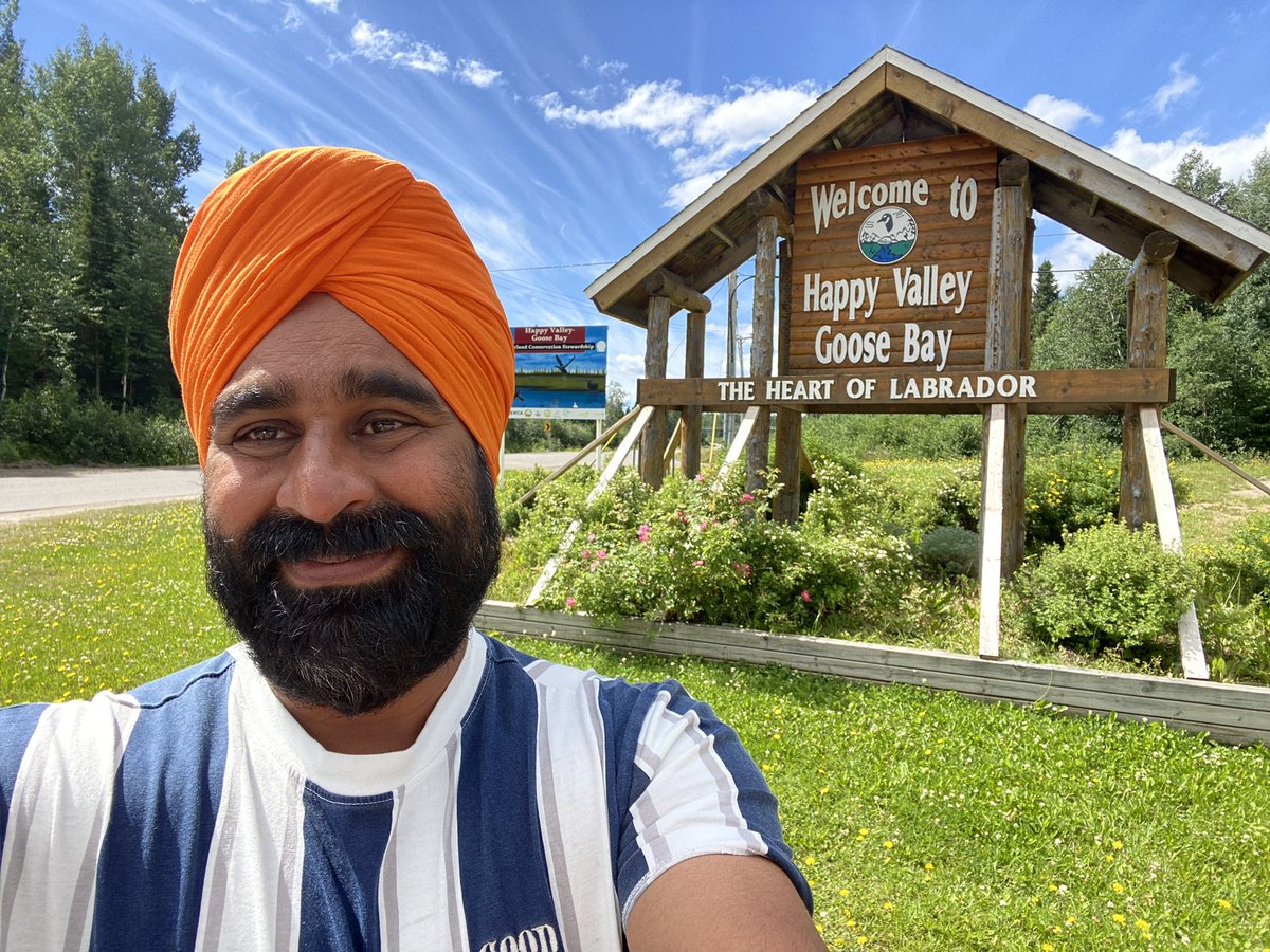 GurdeepPandher's tweet photo. Name of this town in Labrador begins with "Happy". It suits me 😊 https://t.co/Y1wkVCSmwN
