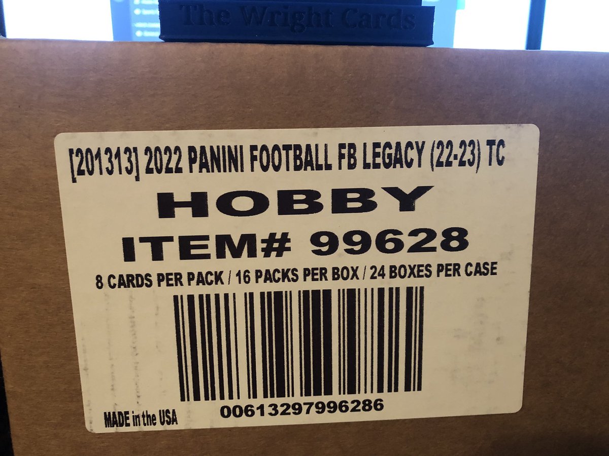 TheWrightCards's tweet image. ‼️ Break #58 ‼️

6x (1/4th case) 22' NFL Legacy Hobby
12 Autos🏈💥

🔥NEW RELEASE 8/5🔥 Over 2/3 FULL

9 Teams left👀🚨PYT starting @ 10$!⏬

Breaks when FULL on YT live! 🎯@Hobby_Connect @sports_sell @CardboardEchoes @BreakerHQ_ @DailySportcards @ILOVECOLLECTIN1 @HobbyRetweet_