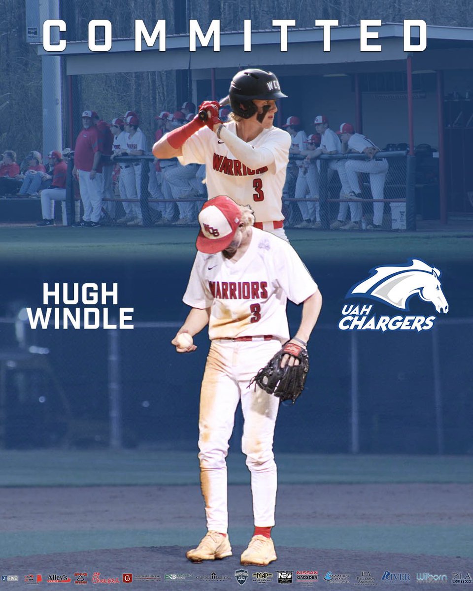 Congratulations to Hugh Windle on his Commitment to <a href="/UAH_BSB/">UAH Baseball</a> !