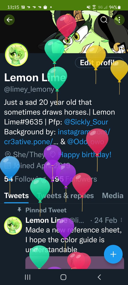 limey_lemony's tweet photo. Wooo I am now 20! https://t.co/PGhkue96hx