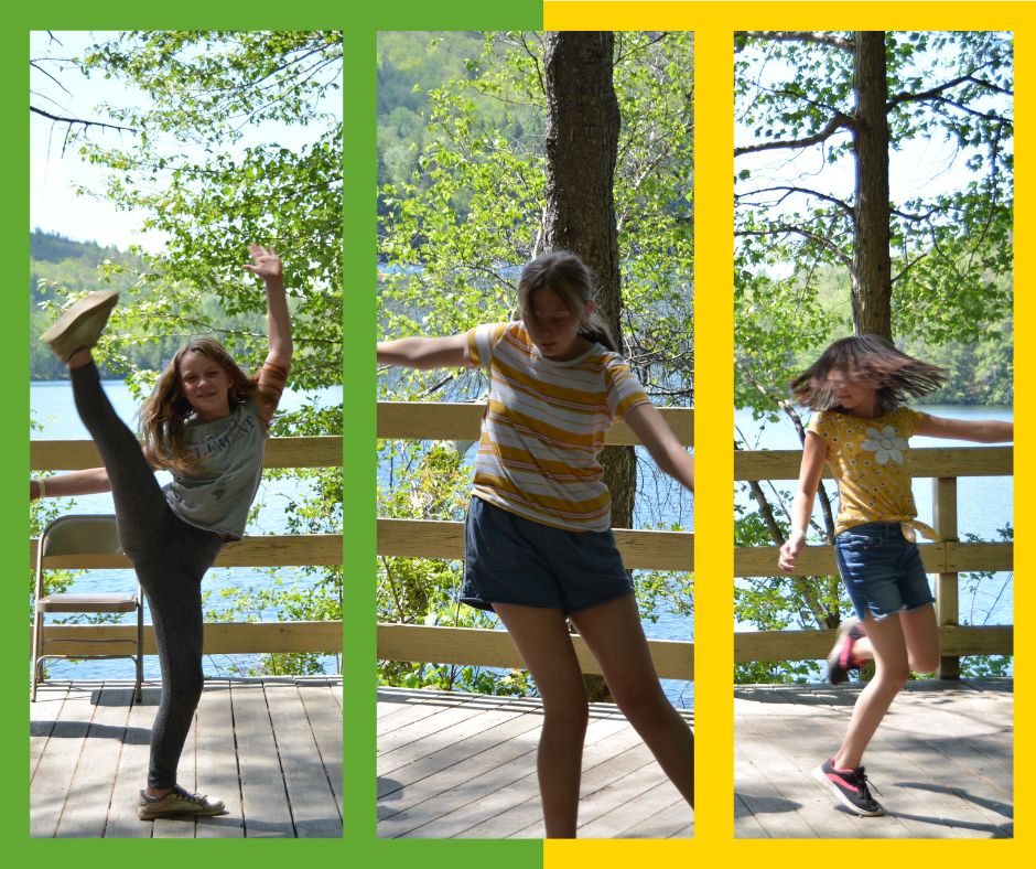 CampSusanCurtis's tweet photo. At camp, we want to help campers develop self-care strategies. One strategy is joyful movement. In our Calm Down program, campers learn about how they can do things like dance, go for walks, or take a bike ride to relieve stress, clear their minds, and find joy. https://t.co/WiNpwUQcwZ