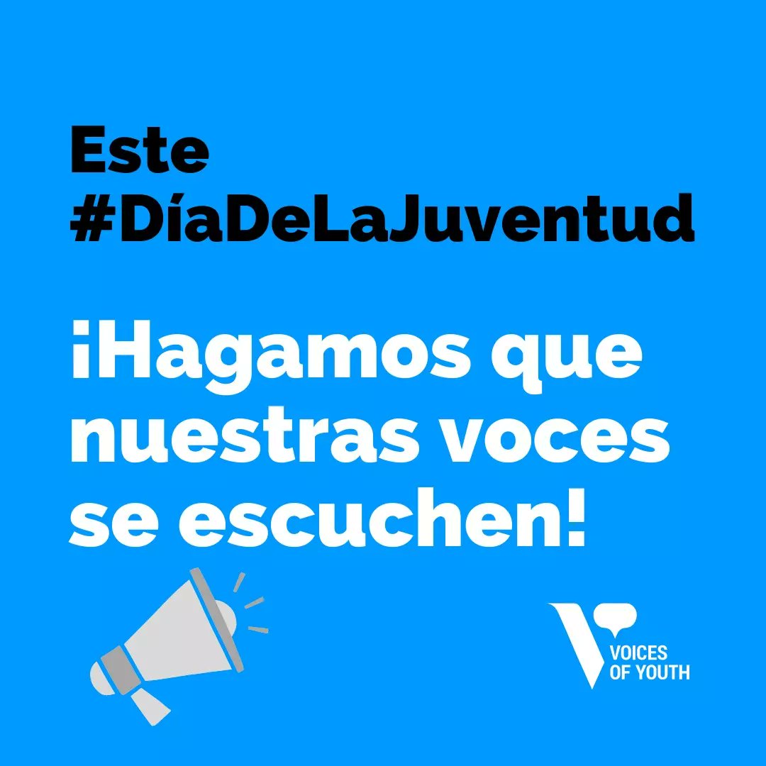 UNICEFGuineaEcu's tweet photo. 👀¿Sabías que el 24% de las personas en el mundo son jóvenes? ¡SÍ! ¡y tienen mucho para decir! 📣📣

✨ Este #DíaInternacionalDeLaJuventud, jóvenes alrededor del mundo alzan sus voces y comparten sus pensamientos e ideas.✨ https://t.co/xNEwn6vSOM