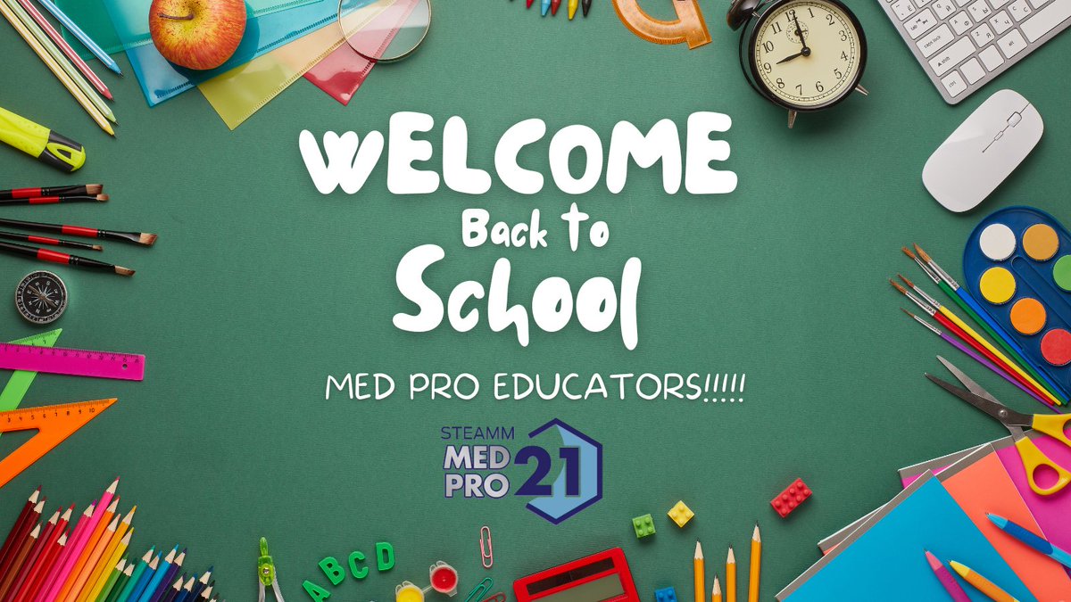 STEAMM Med Pro21 (@medpro21) on Twitter photo We want to welcome our <a href="/MedPro21/">STEAMM Med Pro21</a> educators back for their first teacher workday of the 22-23 school year! <a href="/MEDatBCE/">Bridge Creek Elem</a> <a href="/RCE_SAiL/">@RCE_SAiL</a> <a href="/KMMPMPanthers/">Kelly Mill Med Pro Middle</a> <a href="/rvhs/">Ridge View High School: A Med Pro Magnet</a> <a href="/MarianSimmons27/">Marian Simmons</a> <a href="/ngilmore012024/">Nikki Gilmore</a> <a href="/msdrmyers/">Dr. E. Myers</a> <a href="/TheSparkle8/">Ellen Harrison</a> <a href="/TarheelEmily04/">Emily P. Caskey-Ed.S</a> <a href="/RichlandTwo/">Richland School District Two</a> <a href="/R2Magnets/">Barbara Turner</a> We want to welcome our <a href="/MedPro21/">STEAMM Med Pro21</a> educators back for their first teacher workday of the 22-23 school year! <a href="/MEDatBCE/">Bridge Creek Elem</a> <a href="/RCE_SAiL/">@RCE_SAiL</a> <a href="/KMMPMPanthers/">Kelly Mill Med Pro Middle</a> <a href="/rvhs/">Ridge View High School: A Med Pro Magnet</a> <a href="/MarianSimmons27/">Marian Simmons</a> <a href="/ngilmore012024/">Nikki Gilmore</a> <a href="/msdrmyers/">Dr. E. Myers</a> <a href="/TheSparkle8/">Ellen Harrison</a> <a href="/TarheelEmily04/">Emily P. Caskey-Ed.S</a> <a href="/RichlandTwo/">Richland School District Two</a> <a href="/R2Magnets/">Barbara Turner</a>