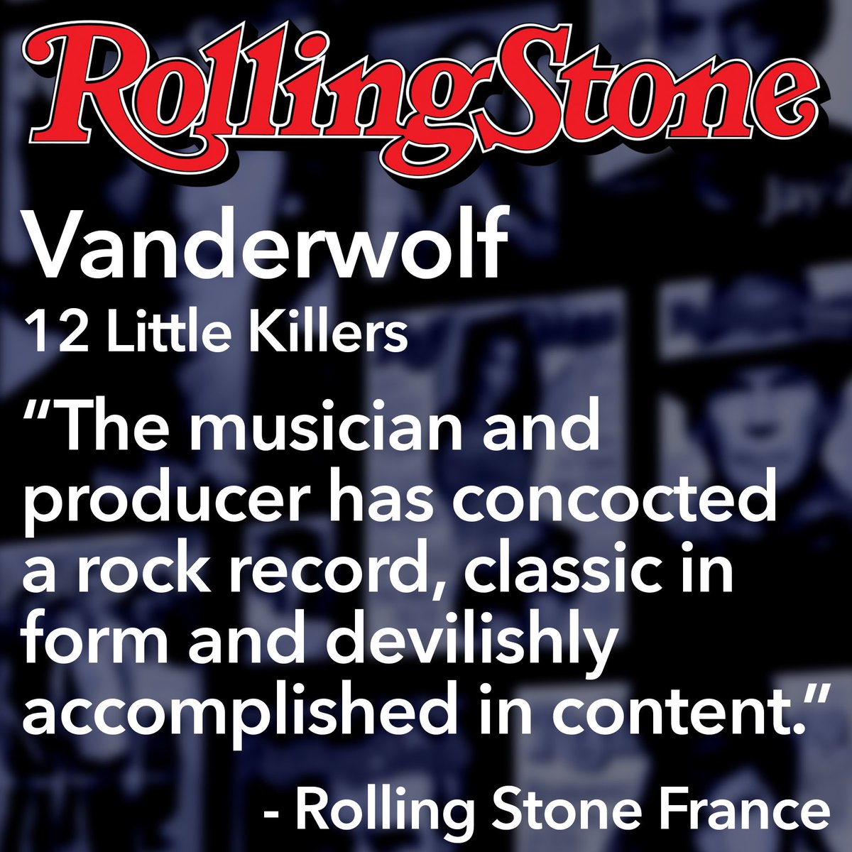 Vanderwolfband's tweet photo. #vanderwolfband #rollingstone #musicreview #albumreview #newmusicalert #newalbum https://t.co/MFQaIrtLFx
