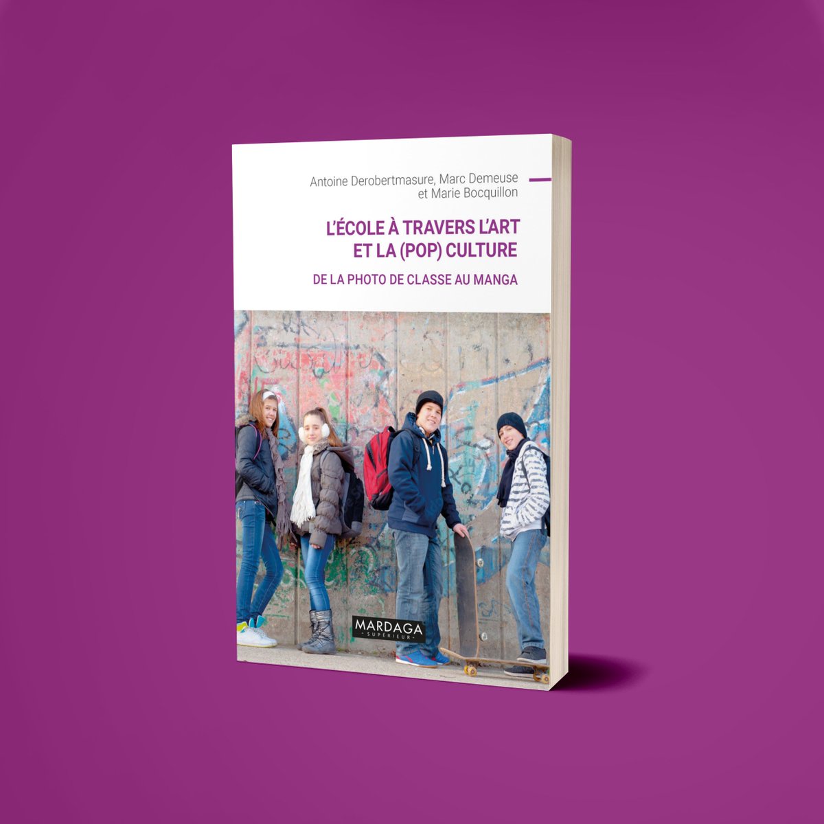 Sortie dans un mois (15 septembre 2022) de "L'école à travers l'art et la (pop)culture" ecole-cinema.blogspot.com/2022/08/sortie… <a href="/EditionsMardaga/">Éditions Mardaga</a> @marie_bocquil <a href="/INAS_UMONS/">INAS</a> 
Pour poursuivre l'exploration menée dans le premier volume "L'école à travers le cinéma", publié il y a deux ans...