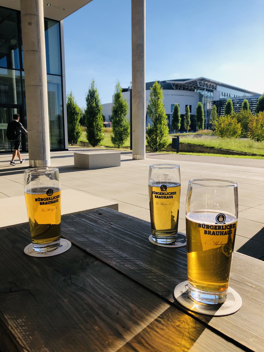 HagnLab's tweet photo. After work beer at Campus Garching 🍻@TU_Muenchen #BNMRZ #afterwork #beer https://t.co/aa69tGcl32