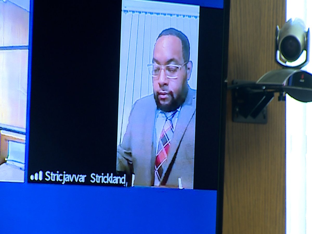 nick_ponton's tweet image. Strick Strickland appeared via zoom and pled guilty in Kalamazoo's @9thCircuitCourt this afternoon.  The guilty plea was on a new charge of "Knowingly offer to sell transportation services for the purpose of engaging in prostitution."