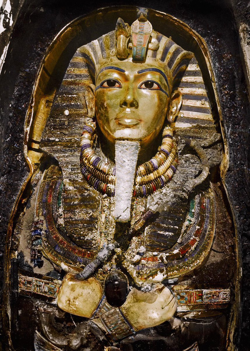 10/ Please follow me for Tutankhamun 100 day countdown to anniversary of discovery of his tomb in 1922. Until November 4 #Tutankhamen #Toutankhamon #Tutancâmon #Tutanchamun #Tut #Egypt #Tutankamón #ツタンカーメン #图坦卡蒙 #圖坦卡蒙 #тутанхамон #투탕카  #Τουταγχαμών #توتعنخآمون