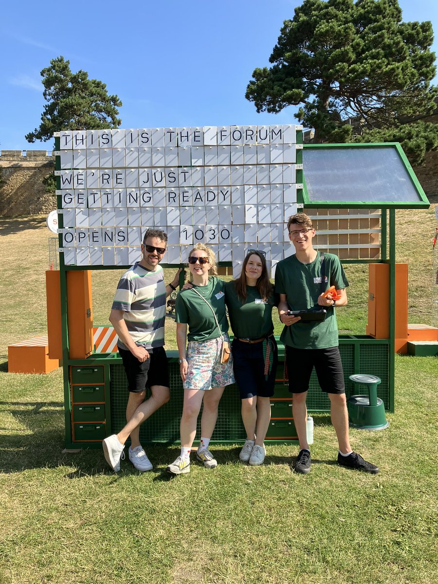 What a fantastic opening day of The Forum. We are <a href="/LincolnCastle/">Lincoln Castle</a> all week. Come and say hi to the team, share your ideas, explore the space or just reflect.