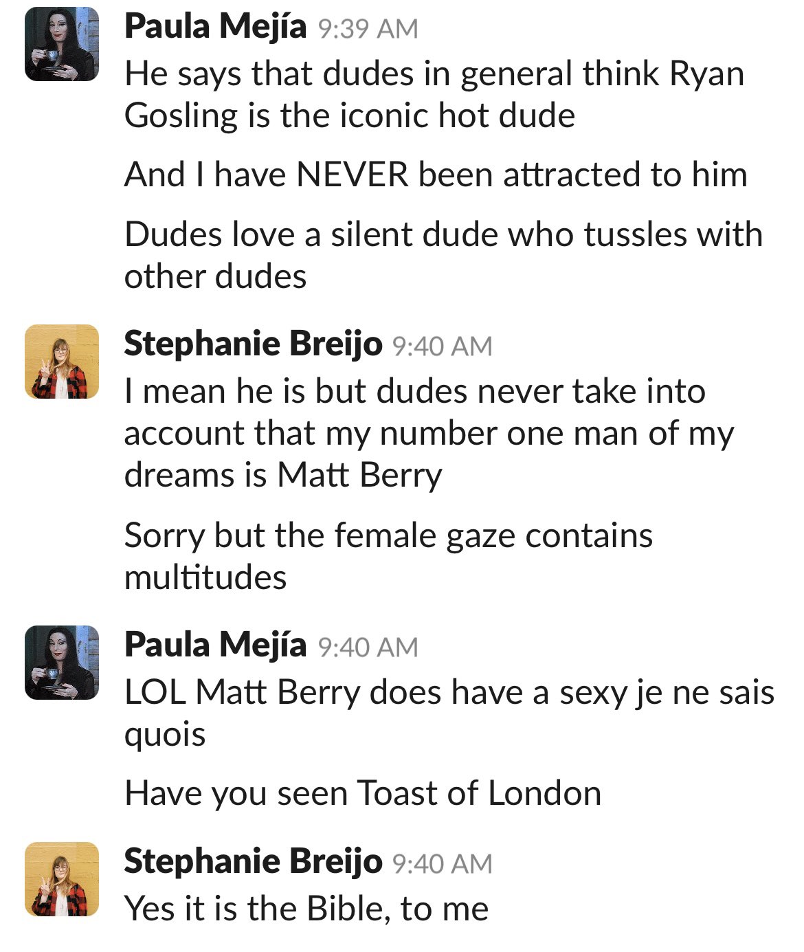 stephanie breijo on X: Matt Berry > Ryan Gosling any/every day   / X