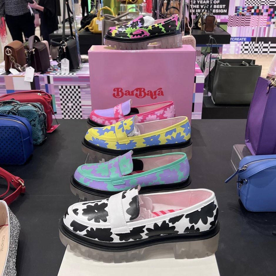 barbarabennett0's tweet photo. Last week to shop my loafers @brownthomas Grafton Street as part of #CREATE2022 💘 https://t.co/lnNnOMGOe6