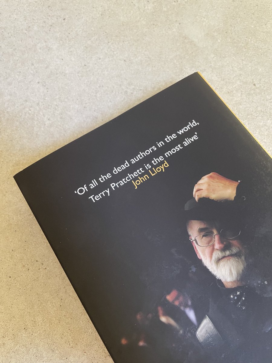 terryandrob's tweet photo. Of all the dead authors in the world, Terry Pratchett is the most alive

- John Lloyd

#ALifeWithFootnotes
#50YearsOfTerry https://t.co/NtNlCECQ3Z
