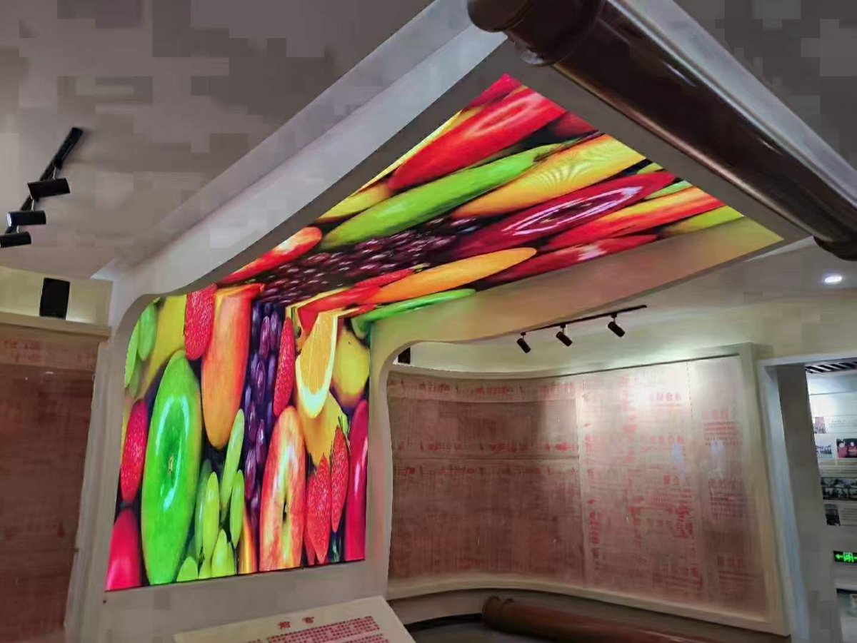 Qiangli indoor full color ceiling screen, good quality with the best performance, welcome your inquiry!