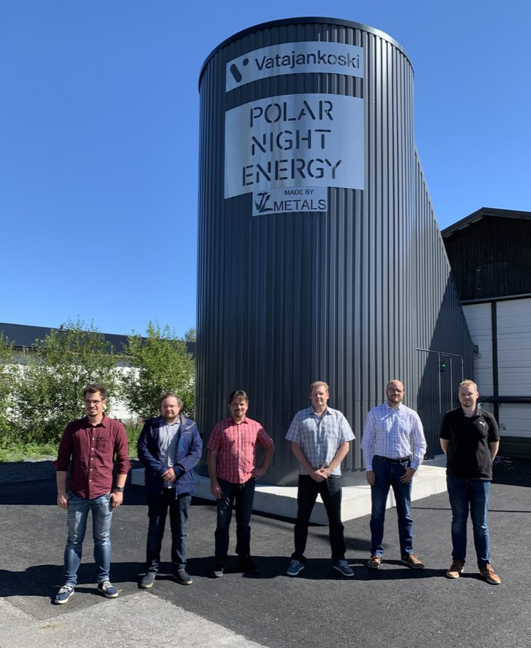 LLkonserni's tweet photo. Kiitos @vatajakoski ja @pne_energy lämpöenergiavaraston esittelystä ja sen mahdollisuuksista #kaukolämpö järjestelmälle. Uusiutuvan energian varastointi tulee olemaan merkittävässä roolissa tulevaisuuden energiajärjestelmän ylläpitämiseksi. https://t.co/J4kzKKf66P