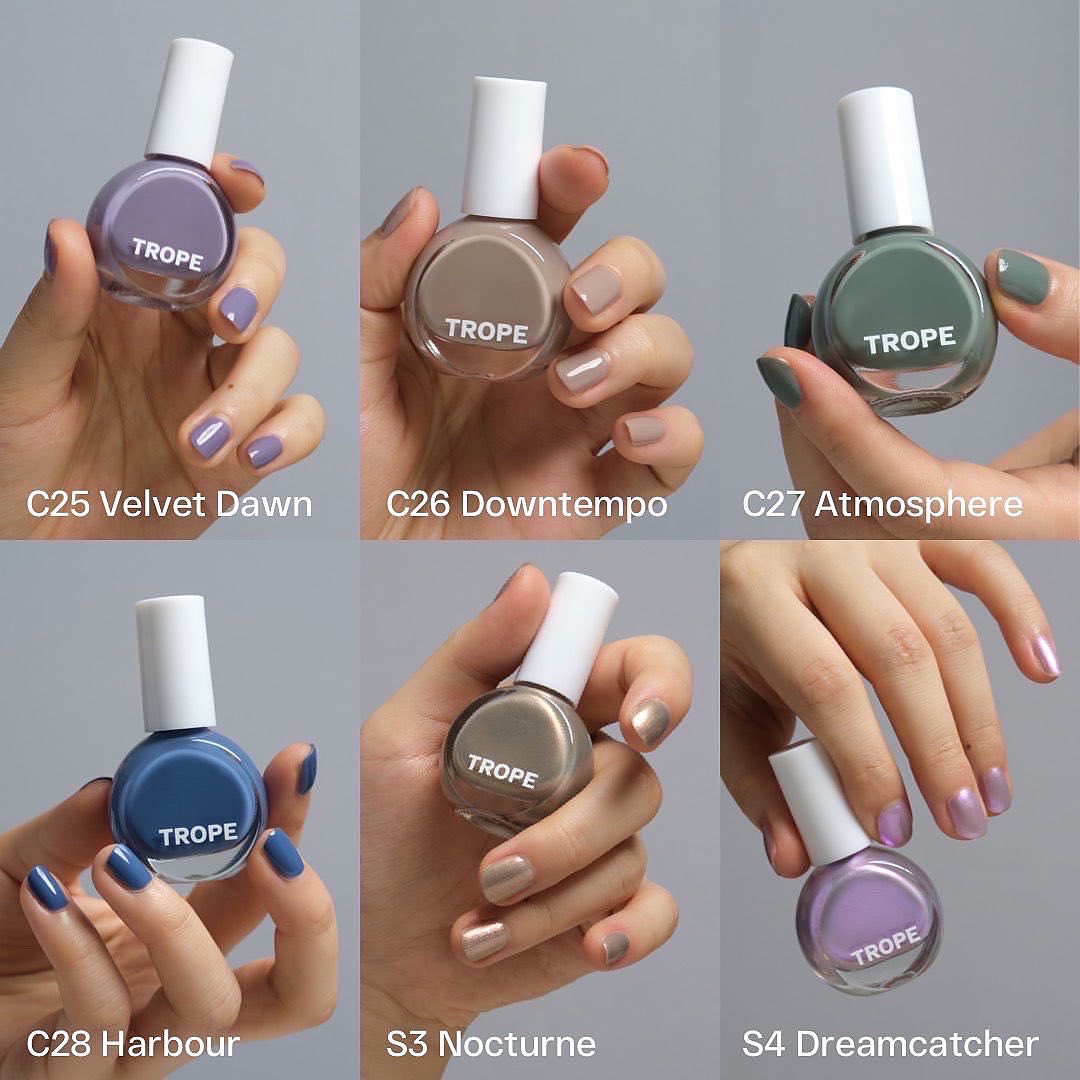 tropecosmetics's tweet photo. An overview of all 12 shades from our latest CITY STROLL 22 collection 🕊✨

Now available at Shopee, Tokopedia &amp; https://t.co/yETZtRk9OG. https://t.co/Kc4rB488PE