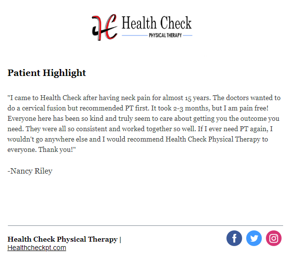 Healthcheckpt tweet picture