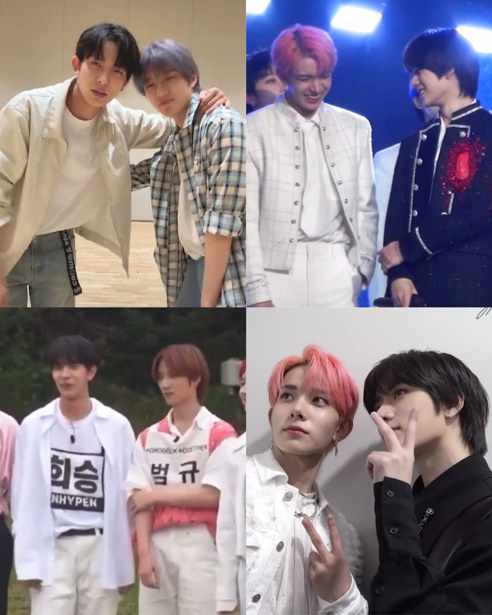 heeseungable's tweet photo. don't u just love heeseung and beomgyu's friendship ☹️ https://t.co/PU31x8ujhK