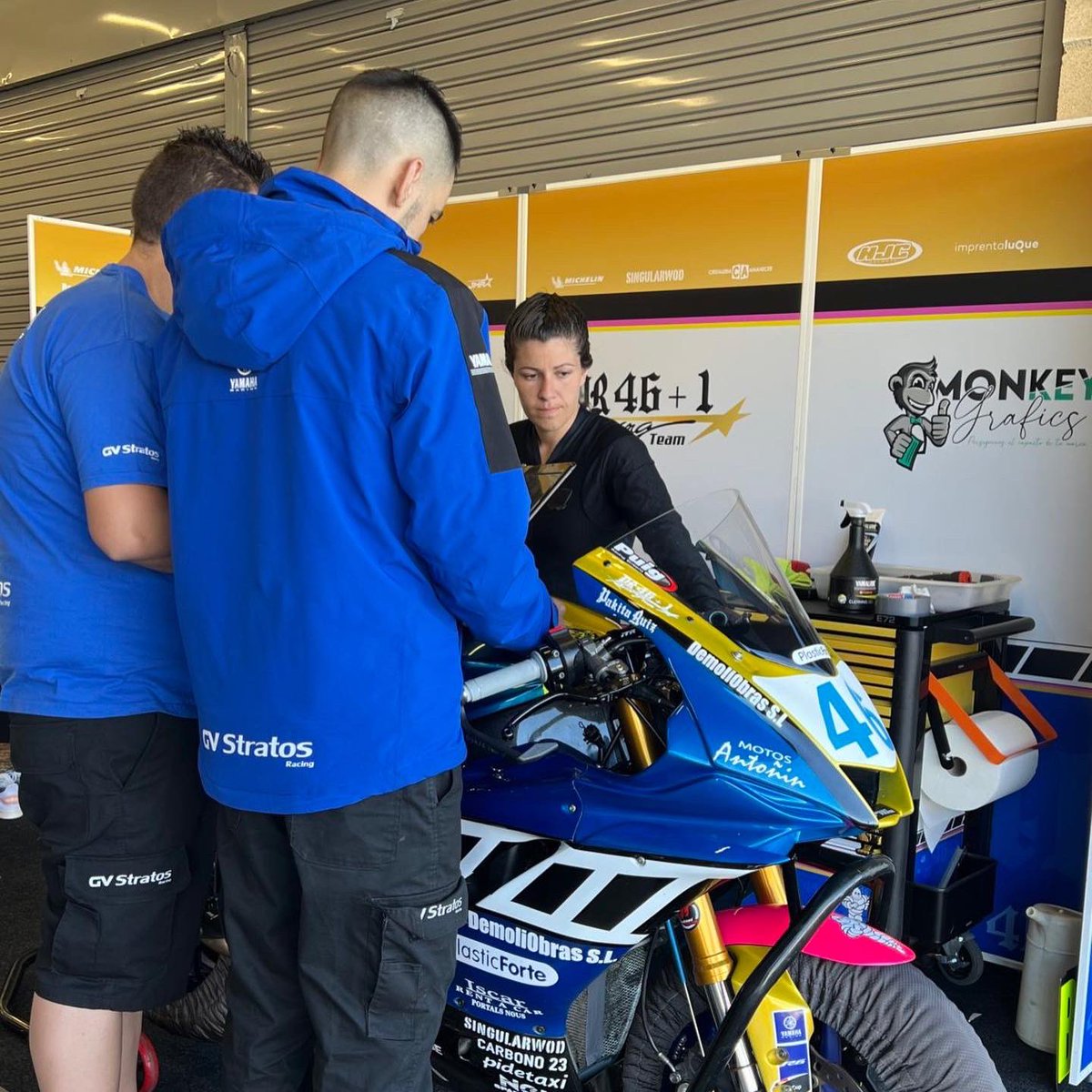 El Yamaha GV Stratos y Pakita Ruiz lucharán por el campeonato de España femenino en Navarra

El equipo madrileño estará presente en Navarra para la prueba del Campeonato de España Femenino de 600, dónde Pakita Ruiz ya es 6 veces campeona de España.

teamstratos.com/news/el-yamaha…