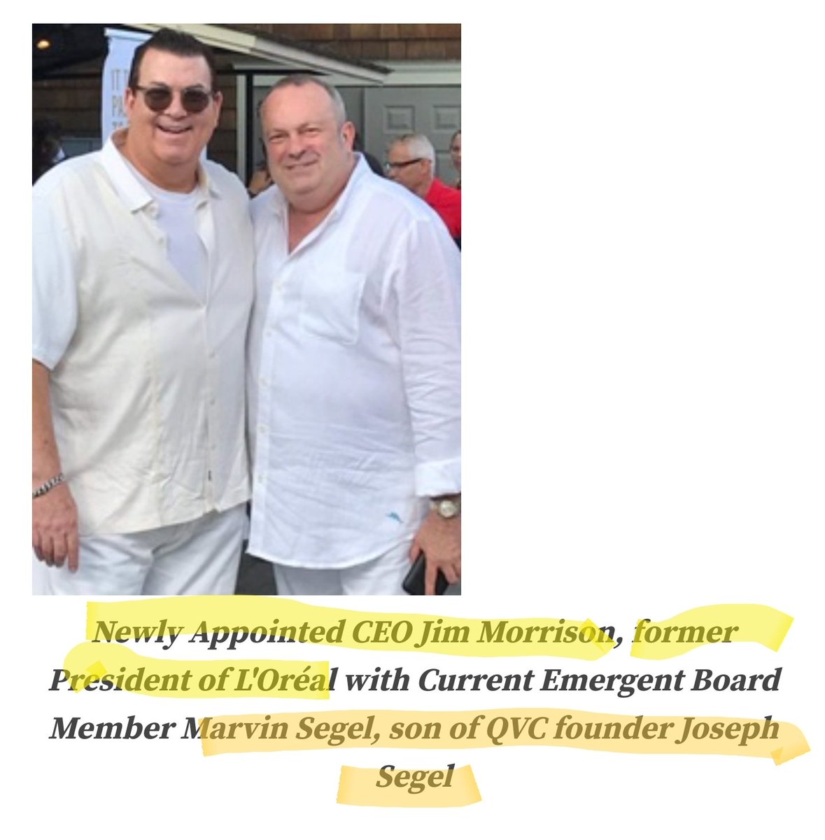 GodfatherCap's tweet photo. $EMGE - 🗞PRESS RELEASE🗞
1️⃣ Emergent Acquires Evolutionary Biologics - Complete ✅️
2️⃣ Deal includes equity investment into EvoBio, and equity into @CorpEmergent
3️⃣ Jim Morrison to be appointed CEO on August 15th
Would be great if Jim makes a other announcements on Monday 😉 https://t.co/46vEsExez6