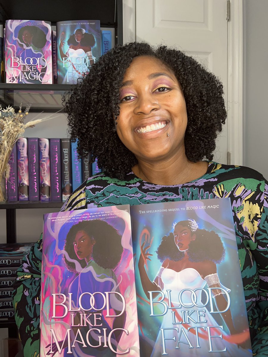 Overjoyed to say that I now have a completed book series out in the world! The final book in the Blood Like Duology, Blood Like Fate is out today!!

💙 Grab your copy: bit.ly/bloodlikefate
💙 Learn more about the series: bit.ly/bloodlikeduolo…