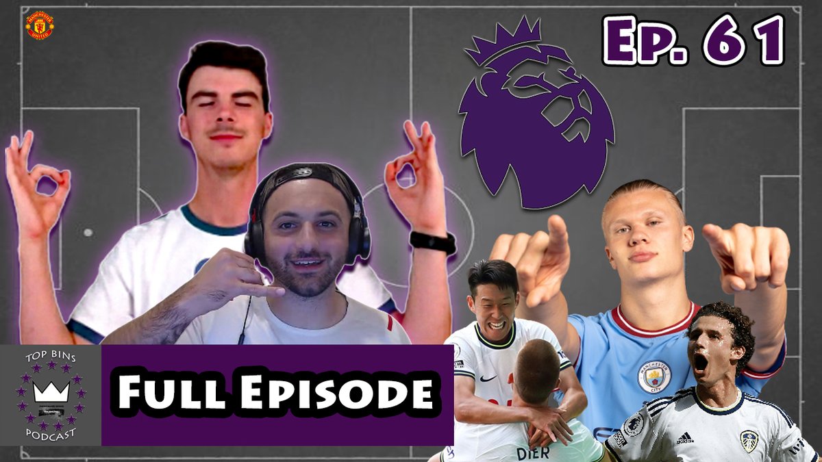 FCTopBins's tweet photo. NEW!

Ep. 61 w/ @mattcastorina + @WashedLifestyle 

-The #PremierLeague is BACK
-United are... small
-@AaronsonBrenden gonna light up the Prem?
-Is @erling gonna be THAT guy?

LISTEN + SUBSCRIBE: https://t.co/9GFr0keExJ

WATCH + SUBSCRIBE: https://t.co/YfEN6U0al8 https://t.co/cOh5pTC5J8