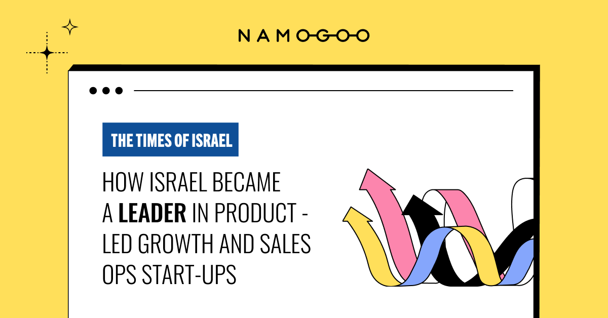 We're proud to have been mentioned in this article about Israel's success in product-led growth.

See what <a href="/AlonGhelber/">Alon Ghelber</a> with <a href="/TimesofIsrael/">The Times of Israel</a> has to say about us > bit.ly/3SCK8mz

#HiTech #Business #IsraeliTech #StartUp #eCommerce #Namogoo