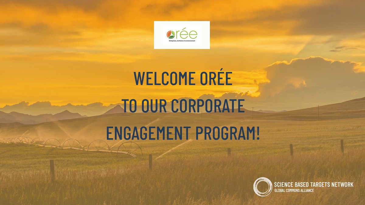 ORÉE have joined our Corporate Engagement Program! 

A multi-stakeholder network of over 180 companies, local authorities, environmental associations and academic institutions, <a href="/assoOREE/">OREE</a> promotes biodiversity and circular economies.

Learn more: oree.org/actu-oree.html…