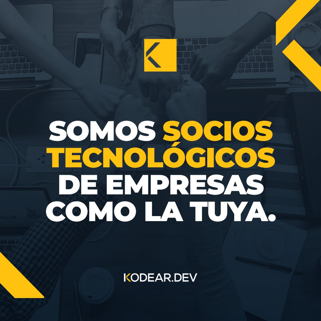 KODEAR_dev's tweet photo. ➡️Somos Socios tecnológicos de empresas como la tuya.⬅️

Tenemos más de 10 años de experiencia y compromiso con la máxima calidad al servicio de nuestros clientes. 

Conectá con tus clientes. 👥
Conectá con 𝗞𝗢𝗗𝗘𝗔𝗥 🔥

🔗https://t.co/o2UqPpTkhV

#Kodear #Software https://t.co/2SP8Dx1RQu