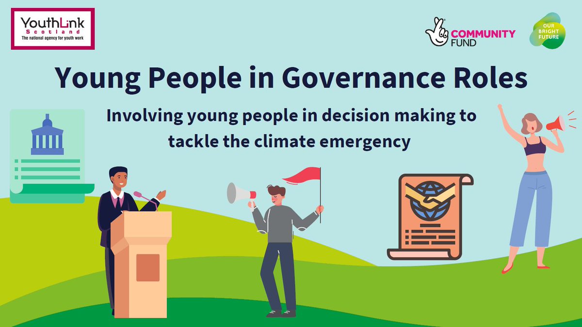 OBrightFuture's tweet photo. Do you want to learn more about what #YouthGovernance is and why it is important for young people’s voices to be heard in decision-making processes? @YouthLinkScot are hosting an informative webinar on this interesting topic. Find out more 👇
https://t.co/ao7IhhXq76 https://t.co/2k52q9fxXH