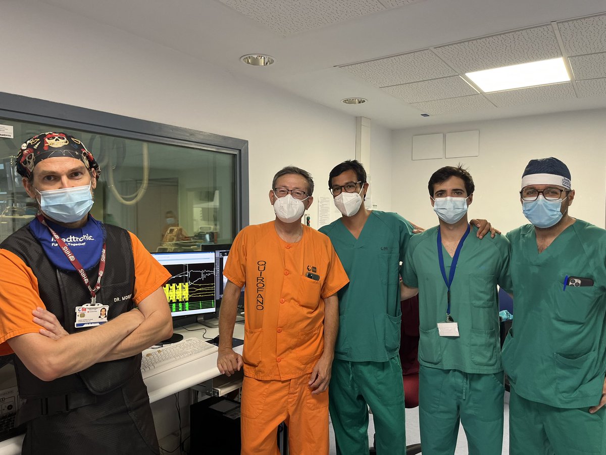 Arritmias_HRC's tweet photo. Happy to have started using Pulsed Field Ablation technology for AF ablation. Faster and safer procedures! Easy to handle if routinely using cryoablation #PFA #Farapulse #Epeeps https://t.co/h3nPQuh0Zo