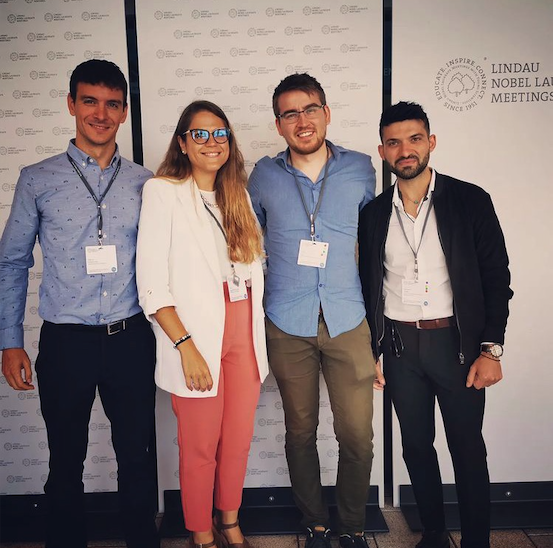 🏅ICIQers @TheCraigDay <a href="/francdefel/">Franco Della Felice</a> &amp; #VasileiosTseliou participated in the 2022 <a href="/lindaunobel/">Lindau Nobel Laureate Meetings</a> Meeting, which brings together Nobel laureates &amp; young researchers. We sat down with them to talk about the event and what they'll take home from the experience 👉 bit.ly/3p2vGa7