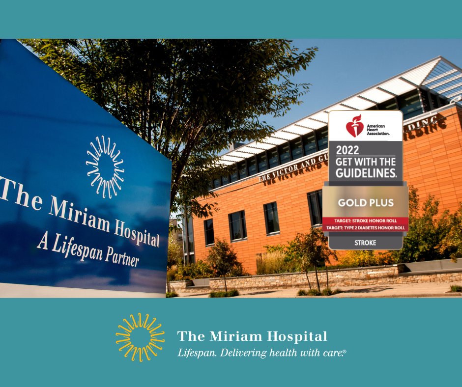Miriam Hospital on Twitter "The Miriam Hospital has received the 2022