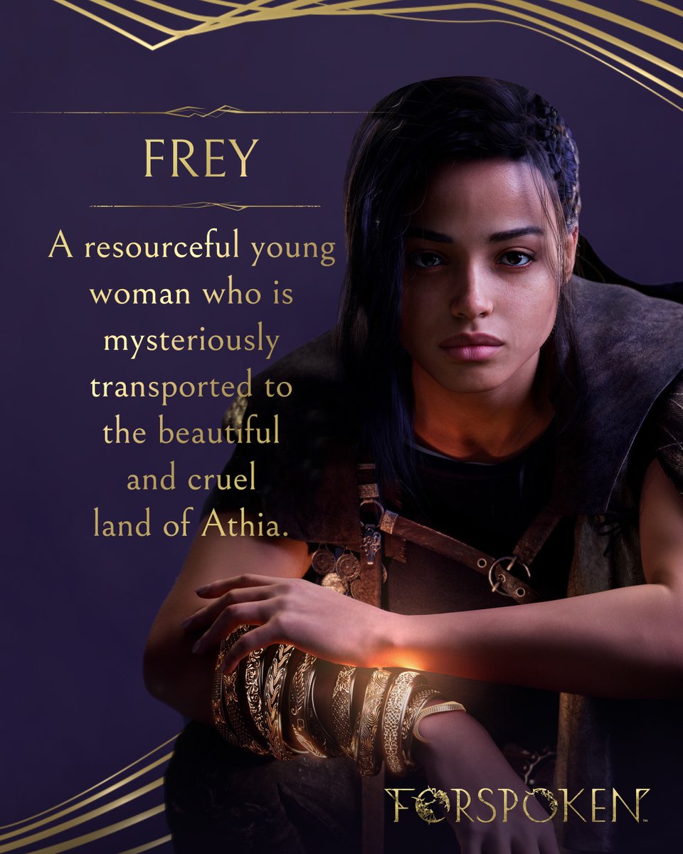 Square Enix on Twitter: "RT @Forspoken: Meet Frey Holland. 👟"