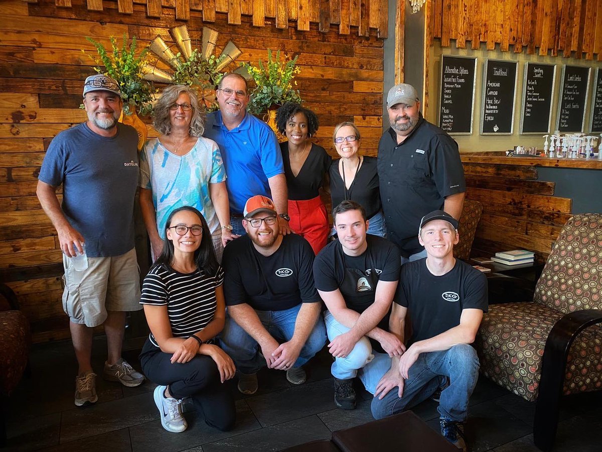 PriscillaWT's tweet photo. It’s the first week of school in Dekalb,TX! We spent Mon there, talking about the new 4-day school week &amp; how it could help retain teachers. We popped into the cutest cafe — De Kalb Grinder. A big thanks to Linda, Jerry &amp; team for the amazing eats.

Coming to a TV near you soon! https://t.co/I6hGgmjjww