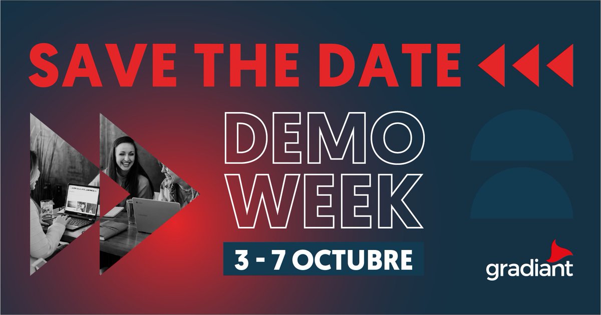 ATIGA (@atiga_) on Twitter photo ❗III Edición de la DemoWeek de <a href="/Gradiant/">Gradiant</a> 
No te pierdas los últimos avances en conectividad, inteligencia y seguridad.
Reserva AQUÍ tu plaza 👇
lnkd.in/dHJkM8VS ❗III Edición de la DemoWeek de <a href="/Gradiant/">Gradiant</a> 
No te pierdas los últimos avances en conectividad, inteligencia y seguridad.
Reserva AQUÍ tu plaza 👇
lnkd.in/dHJkM8VS
