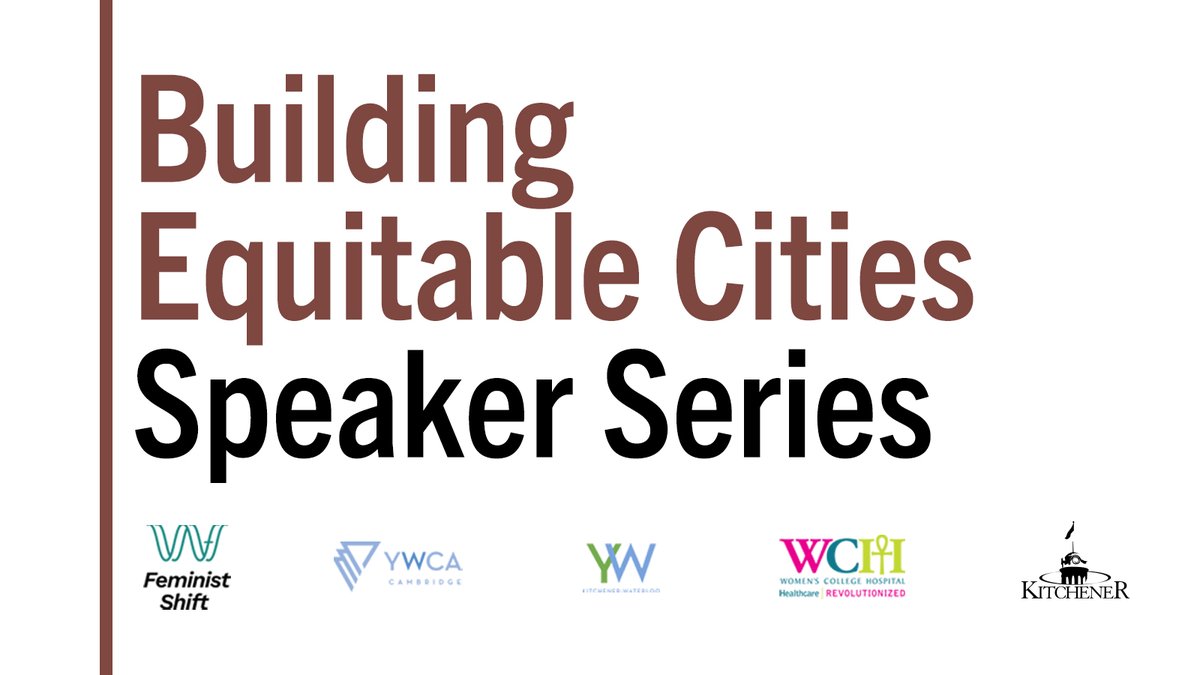 Award winning placemaker, <a href="/Jay_Pitter/">Jay Pitter</a>, will be joining <a href="/CityKitchener/">City of Kitchener</a> to discuss the definition, principles &amp; precedents related to equitable community engagement during the City's Building Equitable Cities Speaker Series (and I'm VERY excited to attend!): kitchener.ca/speakerseries