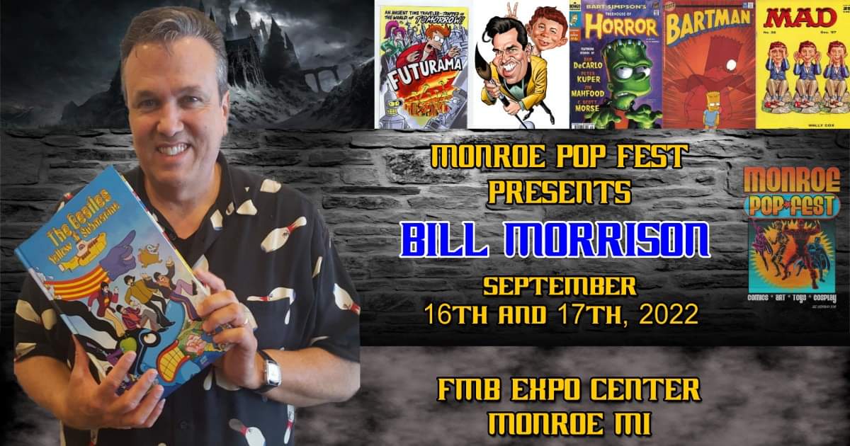 The Monroe Pop Fest on Twitter "Artist Bill Morrison will be a guest