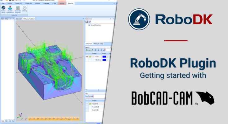 Let's get started! Last week we announced RoboDK's new plugin for <a href="/BobCAD_CAM/">BobCAD-CAM</a>. Today, start using the plugin thanks to our getting started guide robodk.com/doc/en/Plugin-…!

#robodk #plugin #CADCAM #robotsoftware #machining #robotmachining #offlinesimulation #robotics #robot