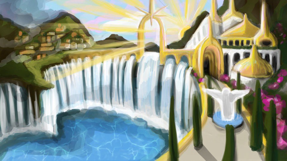 zglabs_xyz's tweet photo. PLANET GRAPHICS: OLYMPUS 👑

We bring you the 5th planet view look at what the Olympian Palace and main village would look like ⚡️

#scifi #epicstory #fanfiction #storyline #dnd #gameofthrones #starwars #harrypotter #thesevenplanetsofzero #fantasy https://t.co/1Q64deU3yy