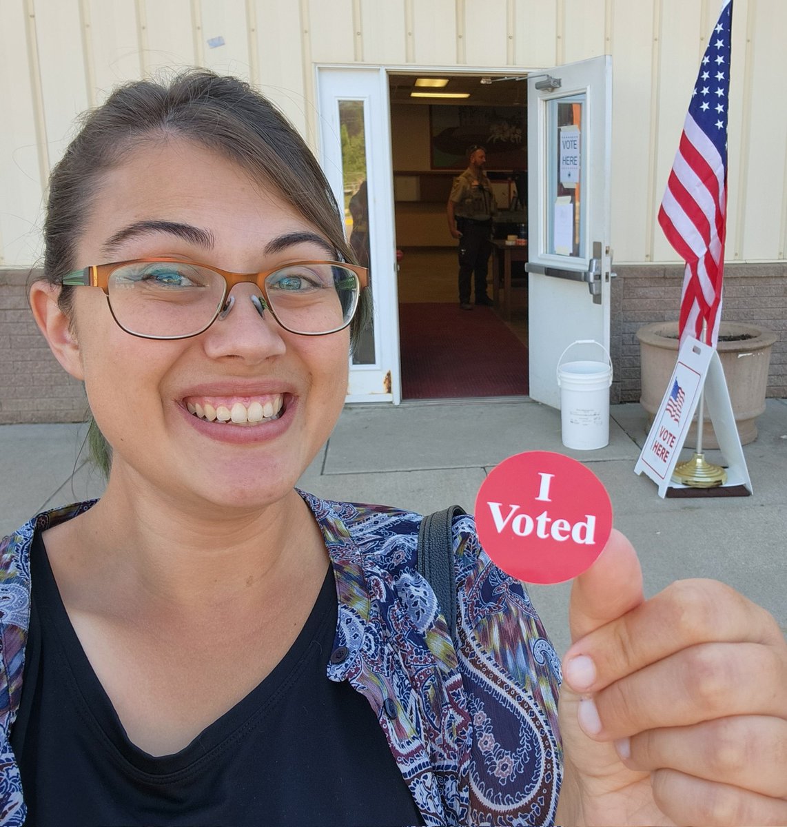 This morning I was voter number 16 at the Pine Island MN Fire Department. Polls are open until 8pm tonight (8/9/22).

Go make your voice heard‼️🗳 Together we're #pineislandstrong #votevotevote