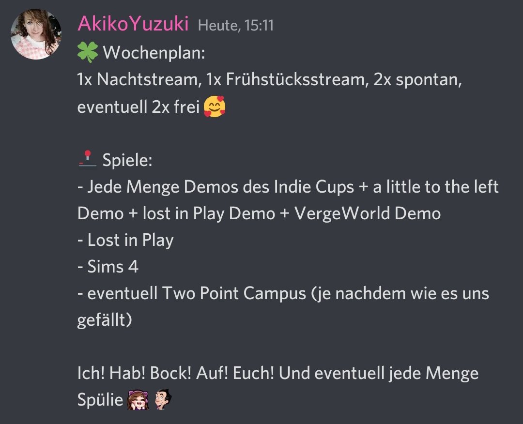 AkikoYuOfficial's tweet photo. https://t.co/Qsn1387LLZ
https://t.co/c4vKXNix5G
Instagram: AkikoYuzuki
Facebook: AkikoYuzukiOfficial
Twitter: AkikoYuOfficial
#Akikoyuzuki #twitchgermany #twitchdeutschland #youtube #stray #demo #indie #indiegames #lodtinplay #twopointcampus #trink #sonne #spontan #hitze #sims4 https://t.co/1SxxQFKQ1B