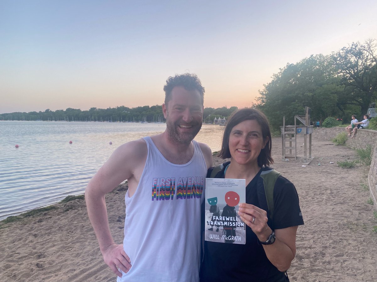 My friend <a href="/wtmcgrath/">Will McGrath</a>’s wonderful &amp; beautiful &amp; sad &amp; funny book Farewell Transmission is out today—essays &amp; reported pieces about hidden spaces, travel, and being a person. I loved it and you might too? 🤗