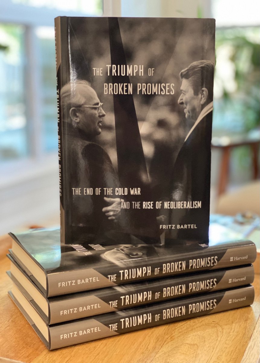 fritz_bartel's tweet image. Today is publication day for The Triumph of Broken Promises @Harvard_Press!

A few thankful thoughts below...