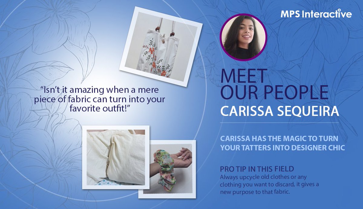 MPSInteractive's tweet image. How to reuse, refurbish and create something amazing. Let&apos;s learn a thing or two about recycling from Carissa, one of our IDs. lnkd.in/gQnqGkv #MPSi #MPSInteractive #MeetOurPeople #MPSiTeam
