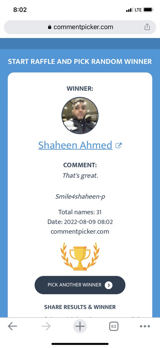 Wanted to get this out before the winner up and bout something they shouldn’t have but congrats to Smile4shaheen for winning a 2k season pass! It should be credited within a day or so! <a href="/WoTConsole/">World of Tanks Modern Armor</a>