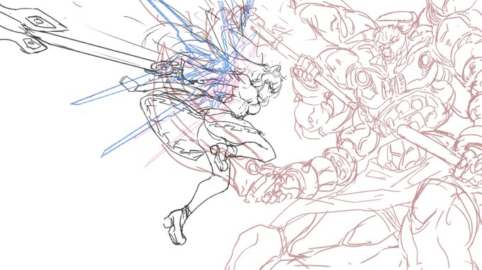 翼は正面のを用意して拡大縮小でむりやりねじ込む 