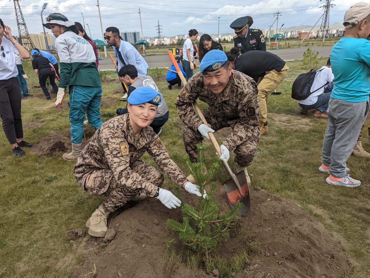 I applaud Mongolia’s ambition to plant one billion trees by 2030.

If we work hard to restore ecosystems, we will heal nature and ourselves.