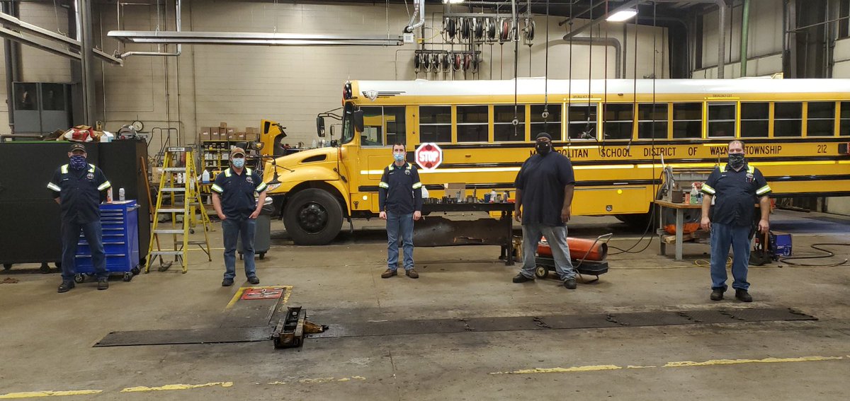 WayneTwpSuper's tweet photo. Today is Transportation Department Appreciation Day in @WayneTwpSchools.  They are the first and last staff members to see our children each day.  Without their dedication, we would not have children in our classrooms!  Thank you!!  #wearewayne https://t.co/aei6l3UQQ2