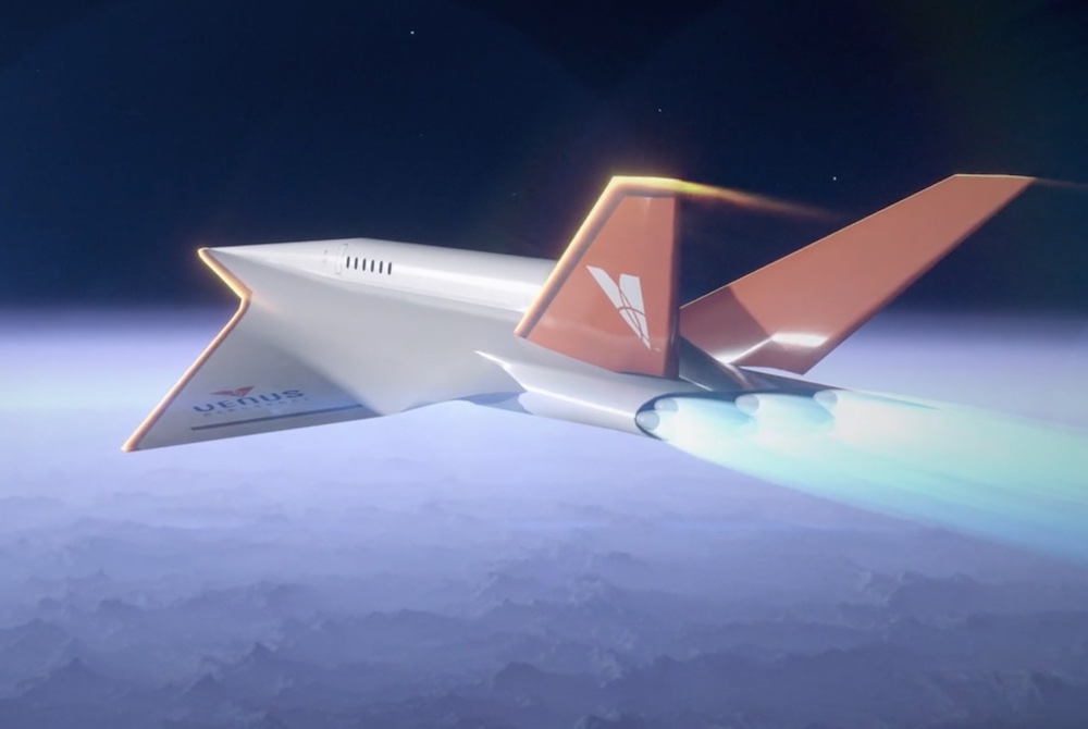 Socias__'s tweet photo. Venus Aerospace wants to fly you from LA to Tokyo in an hour

Texas-based Venus Aerospace has shared renderings of a hypersonic passenger plane called Stargazer that it's planning to build for commercial use.

https://t.co/DSjHlIMYjn

Thanks to @DigitalTrends https://t.co/Qndb3CaFvs